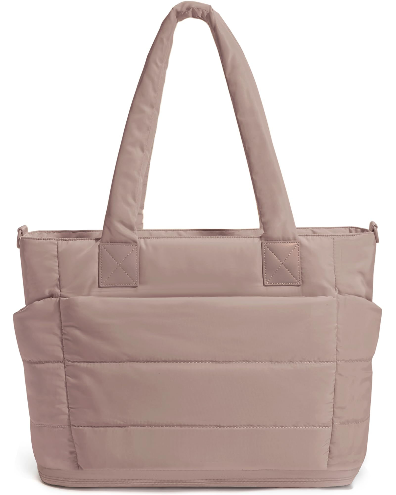 Tote Bag for Women Puffer Tote Bag Large Quilted Nurse Bag w - Image 1