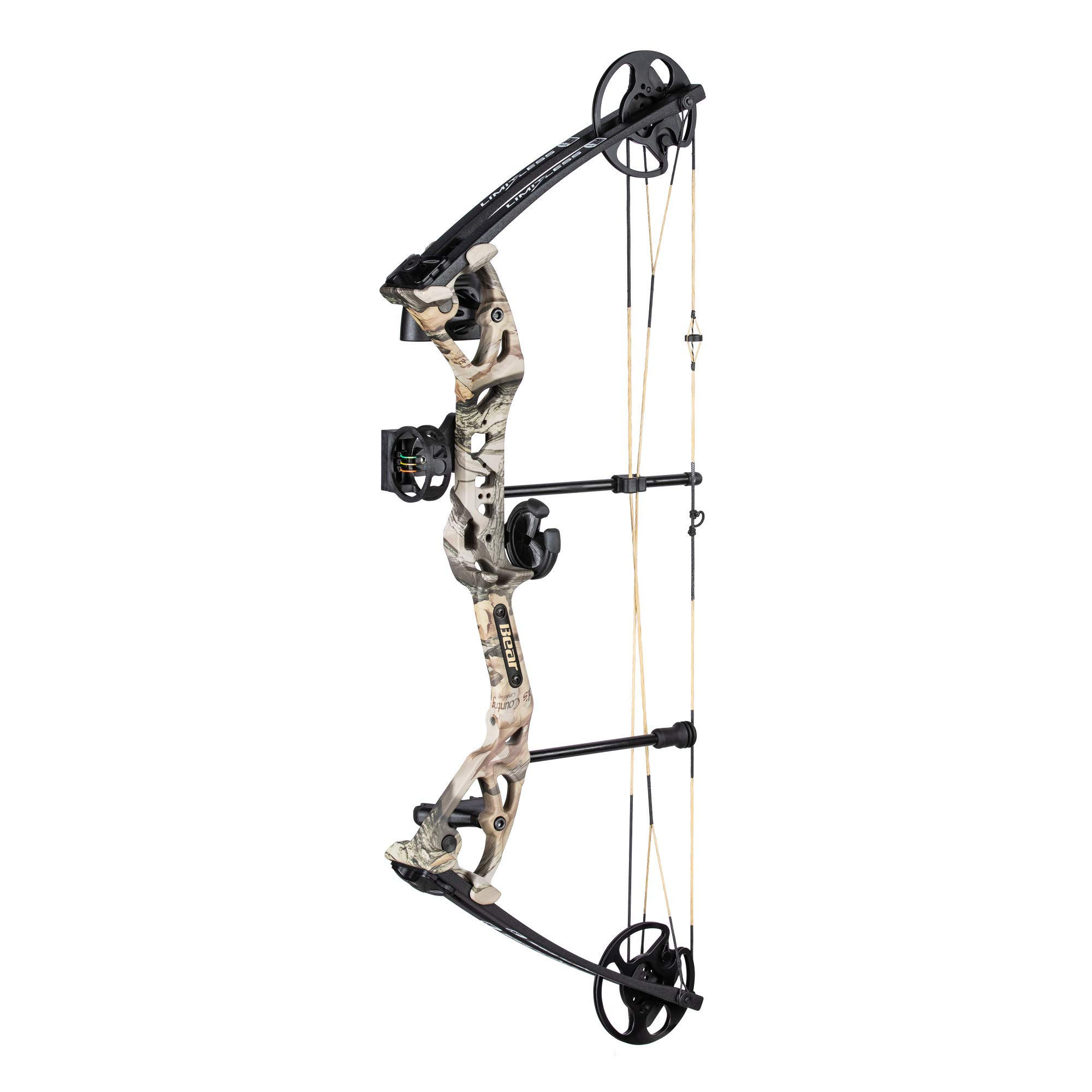 Bear Archery Limitless Youth Compound Bow, 25-50 lb. Draw Weight, Ready-to-Hunt