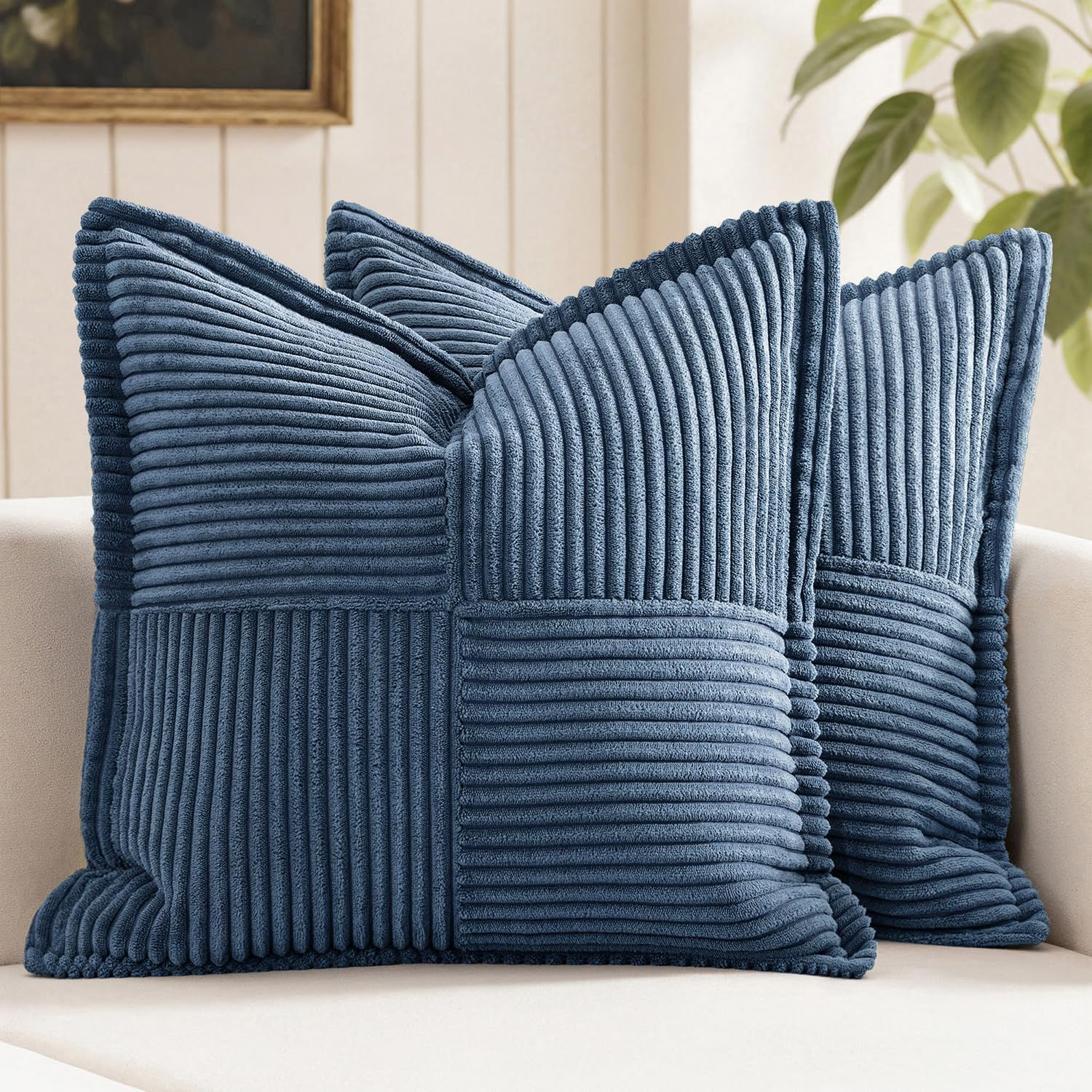 MIULEE Decorative Throw Pillow Covers for Couch Bed Livingro - Image 1