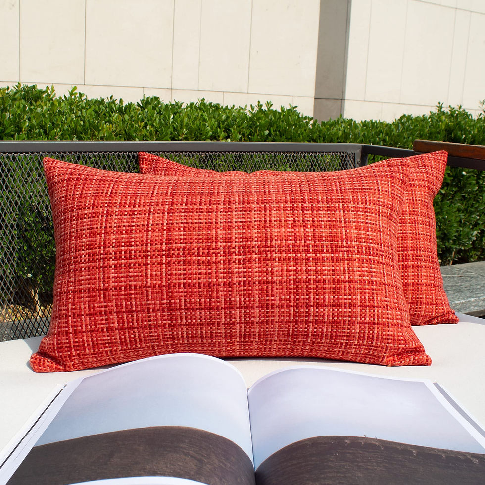 Kevin Textile Pack of 2 Valentines Decorative Outdoor Waterp - Image 1