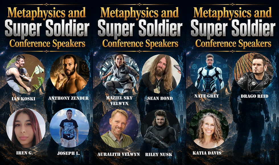 Metaphysics and Super Soldier Conference 3 Day Pass