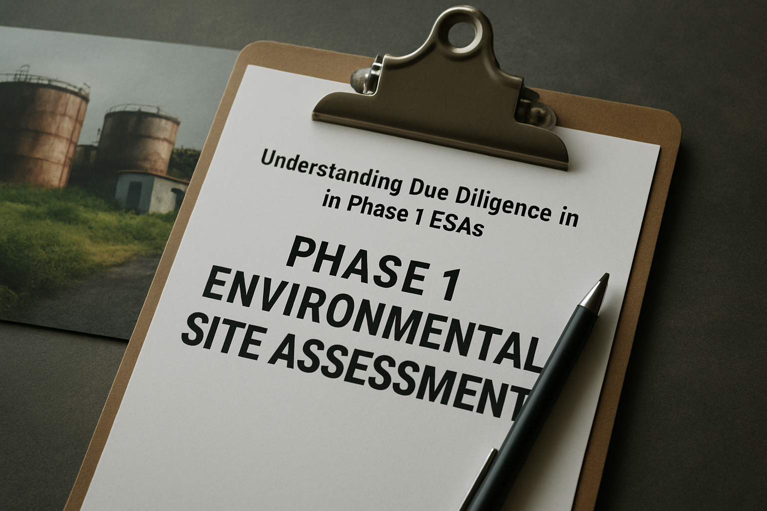 Understanding Due Diligence in Phase 1 ESAs