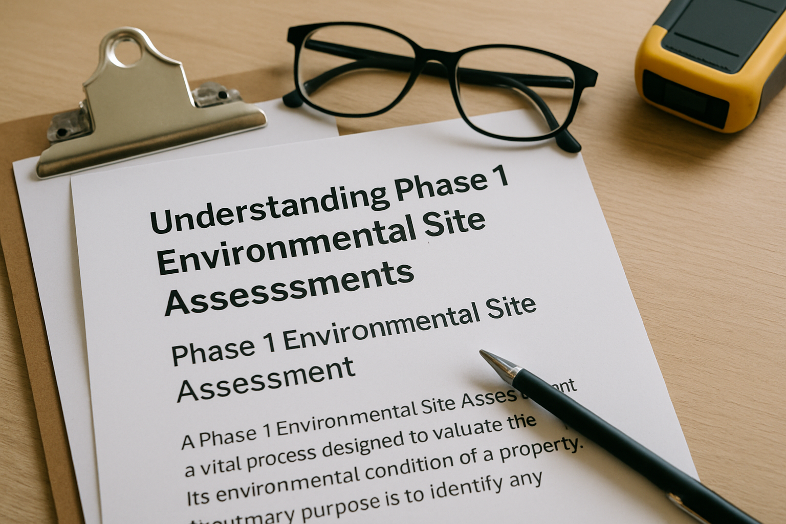 Understanding Phase 1 Environmental Site Assessments