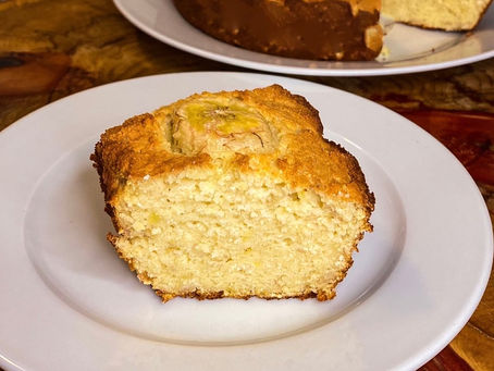 Bolo saudável de banana