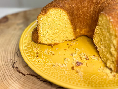 Bolo de Fubá com Milho