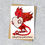 Thumbnail: Personalised Welsh dragon Birthday greeting card, Valentines day card