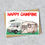 Thumbnail: Personalised Caravan motorhome holiday card, Safe Journey, Happy camping