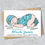 Thumbnail: Personalised new baby card, New baby girl, New baby boy, Grandparents.