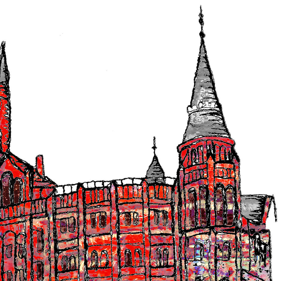 Thumbnail: Victoria Gallery and Museum wedding day anniversary venue card, VGM Liverpool
