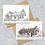 Thumbnail: Gretna Green Scotland wedding day anniversary venue card, Personalised, A4 Print