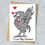 Thumbnail: Personalised Scouser Scouse bird Liverpool Liver bird greeting card, valentines.