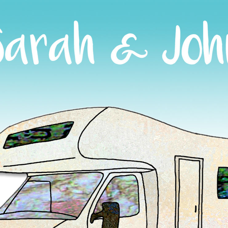 Thumbnail: Personalised Motorhome gift coaster, Home 2, Holiday souvenir