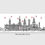 Thumbnail: Edinburgh landmarks skyline wall art print, hearts, Housewarming gift.