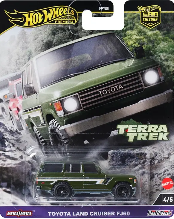 Toyota Land Cruiser FJ60 Hotwheels Premium