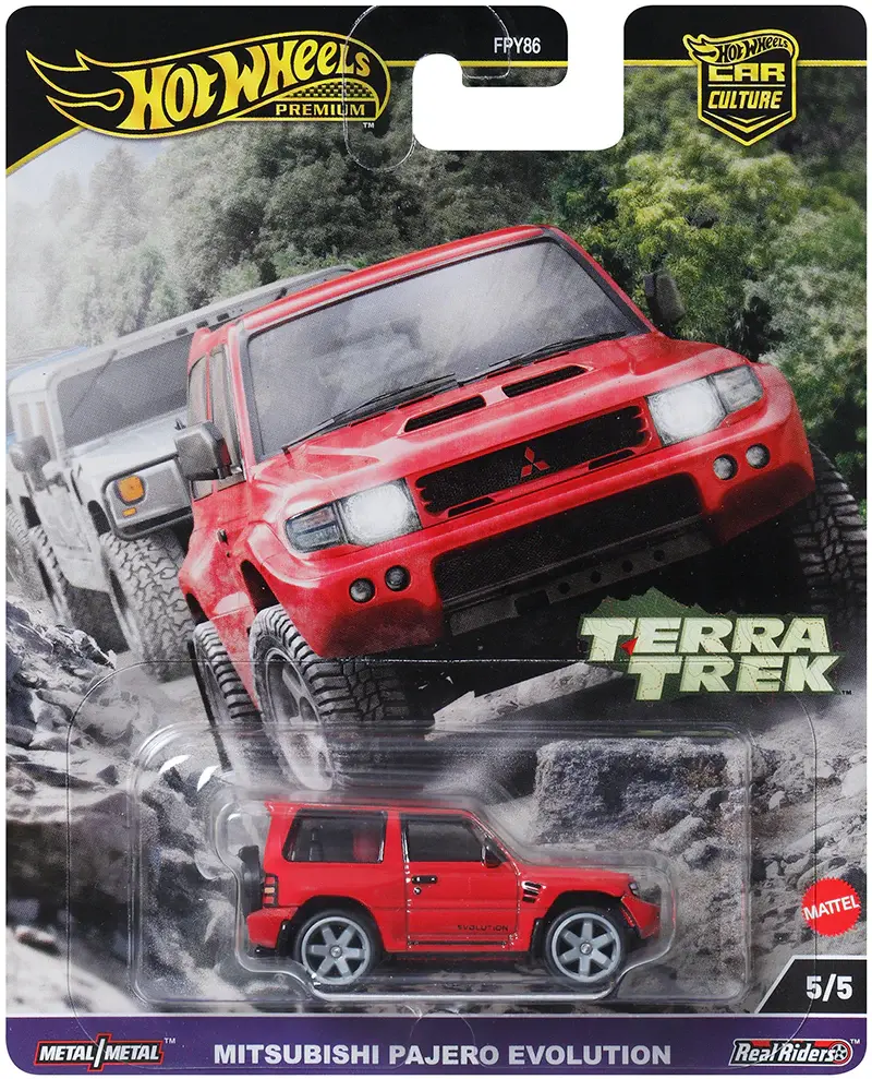 Mitsubishi Pajero Evolution Hotwheels Premium