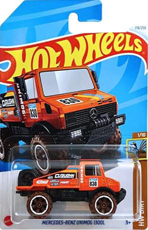 Hotwheels Mercedes Benz Unimog 1300L