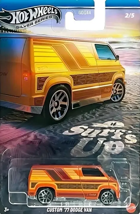Custom 77 Dodge Van. Hotwheels Premium