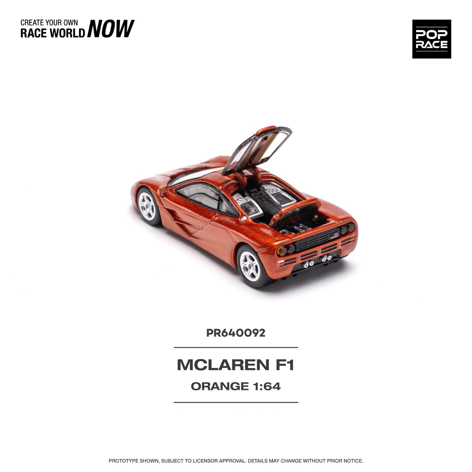 Pop Race Mclaren F1, Orange