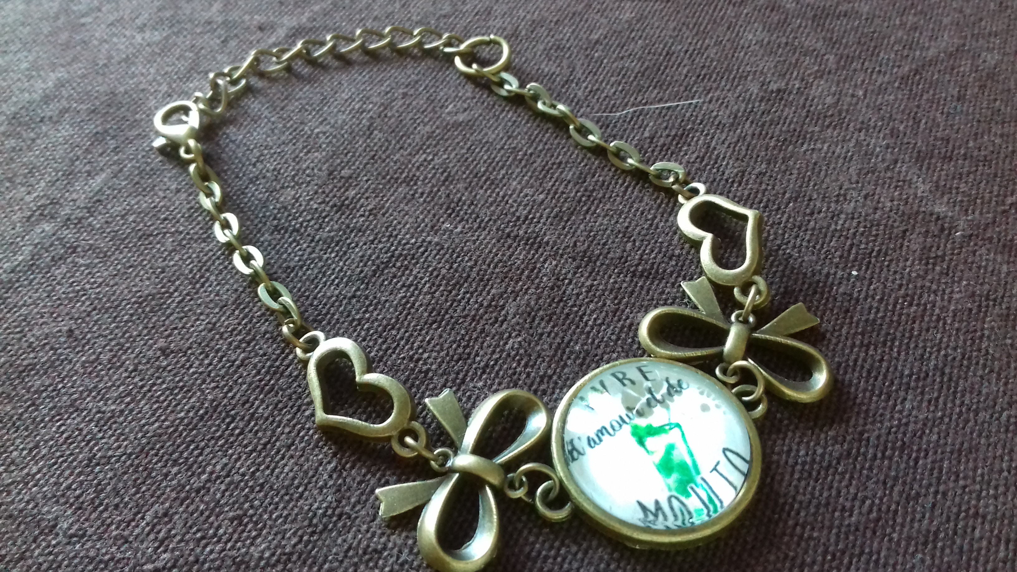 Collection Gourmandise: Bracelet MOJITO