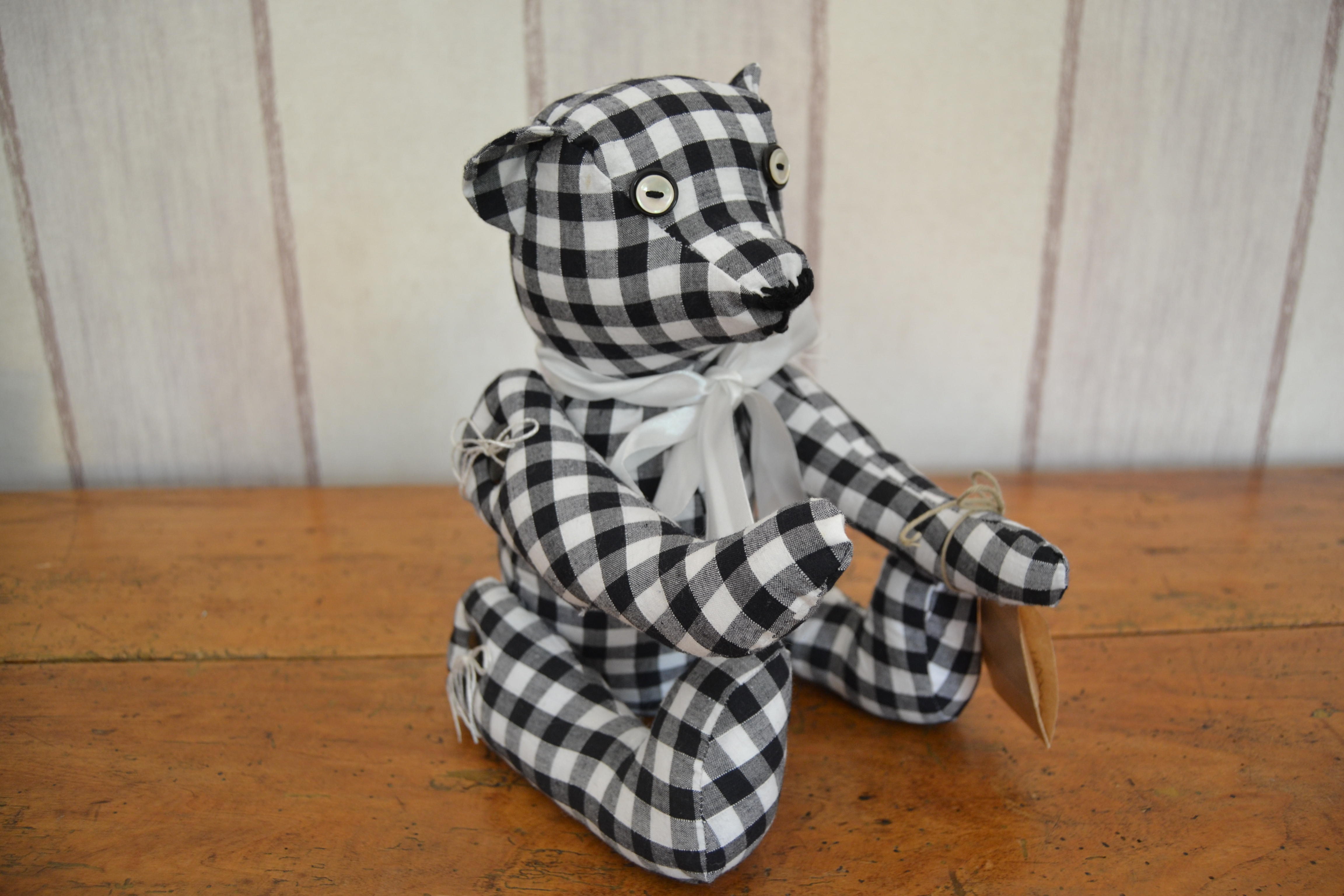 Les Nounours de Mamie : Vichy Noir