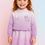 Thumbnail: Soft Knit Melody Lilac set sweater Skirt 