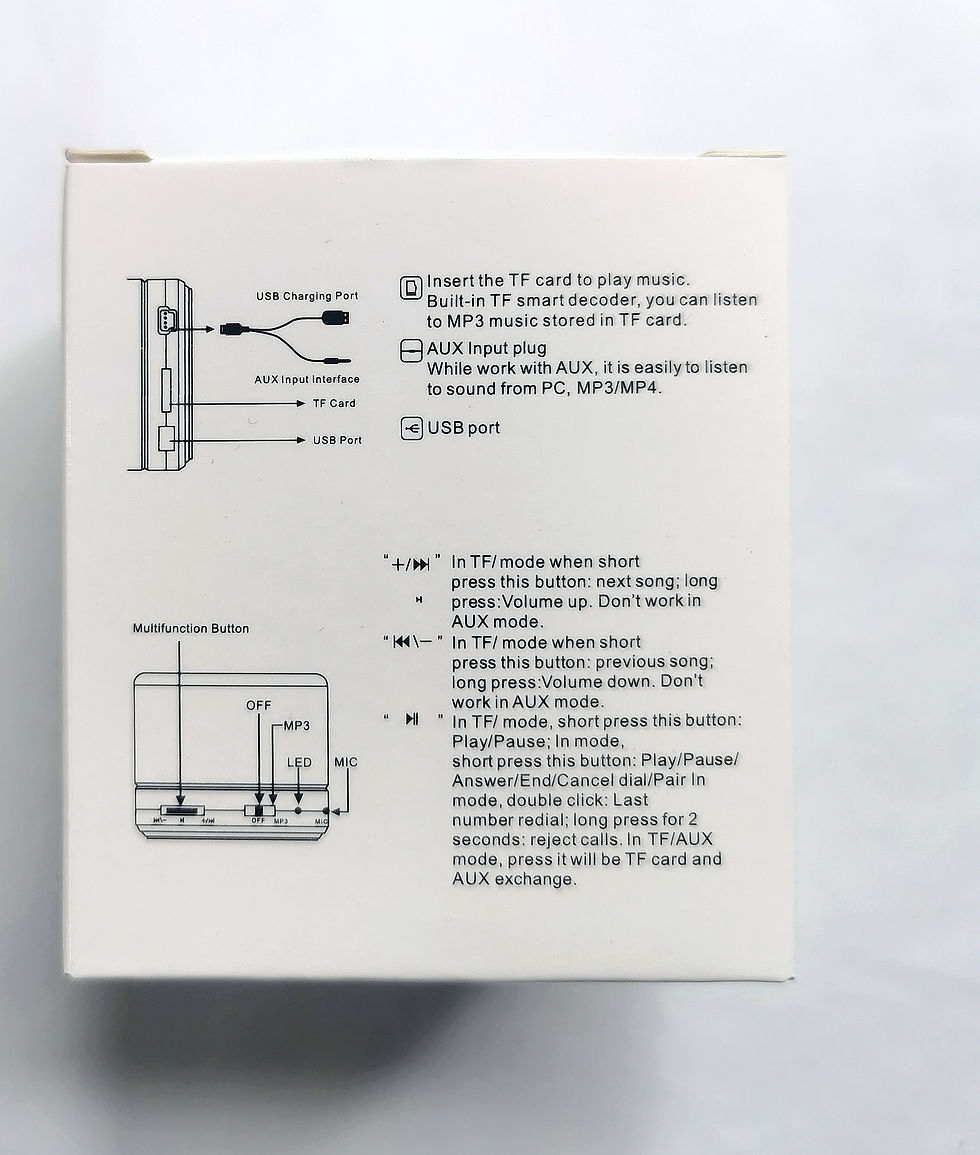 Thumbnail: Bluetooth Mini Music Speaker Box