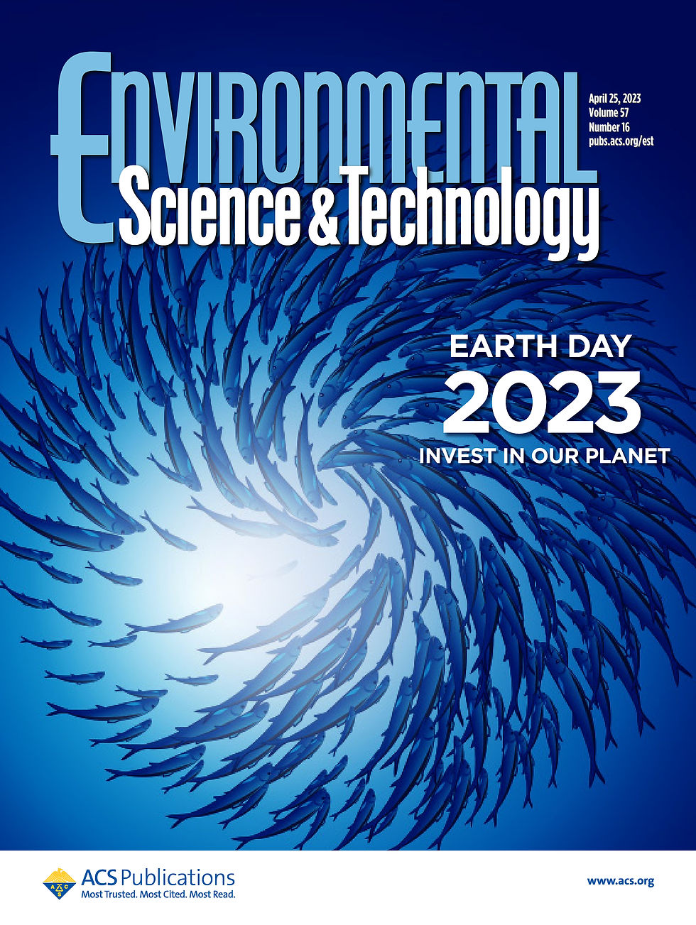 Environmental Science & Technology Earth Day 2023 Cover