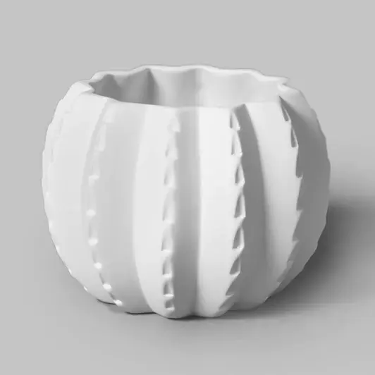 Barrel Cactus Planter