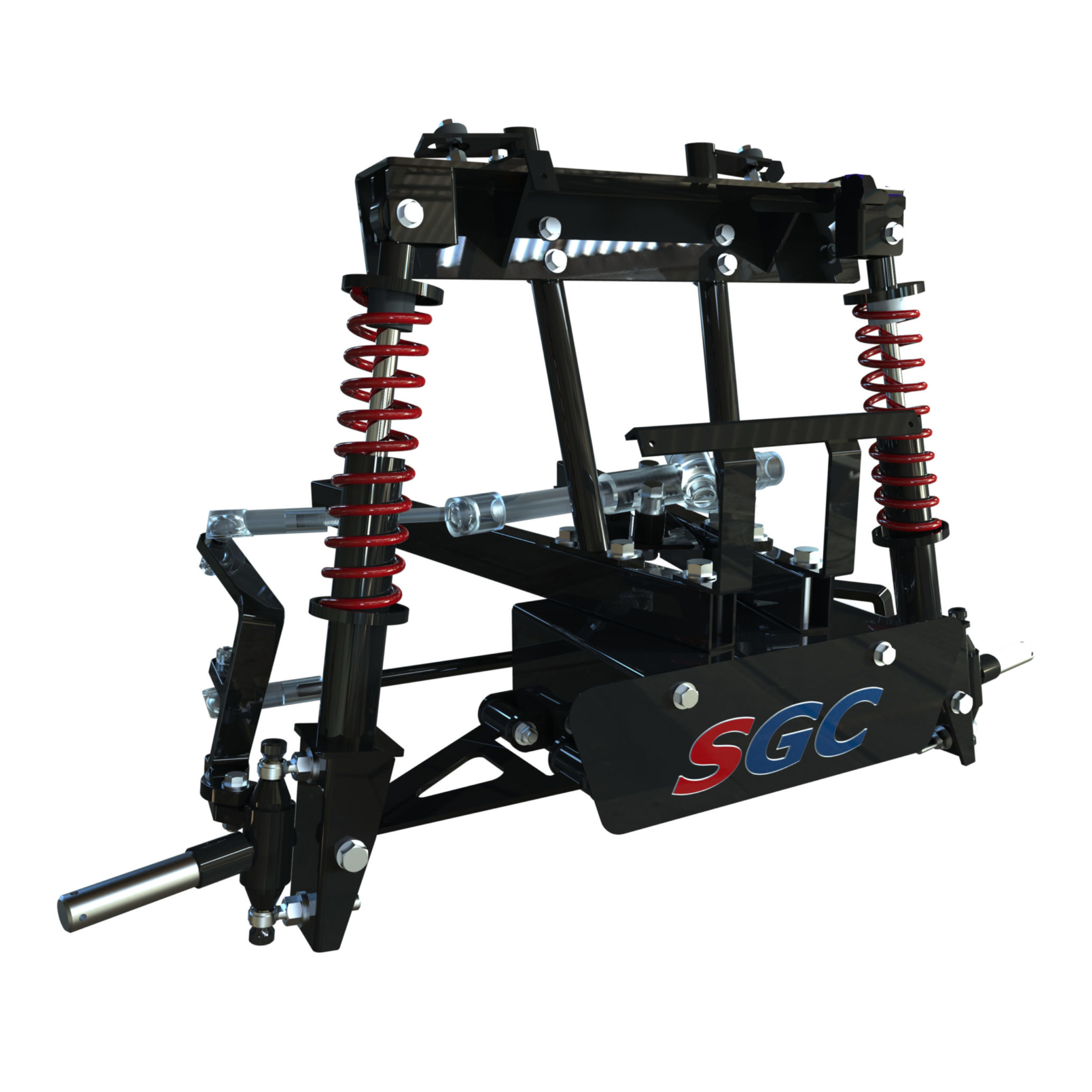 EZGO TXT/PDS (2001.5-2013) 6" HEAVY DUTY BUILT-IN COIL-OVER SHOCK A-ARM LIFT KIT