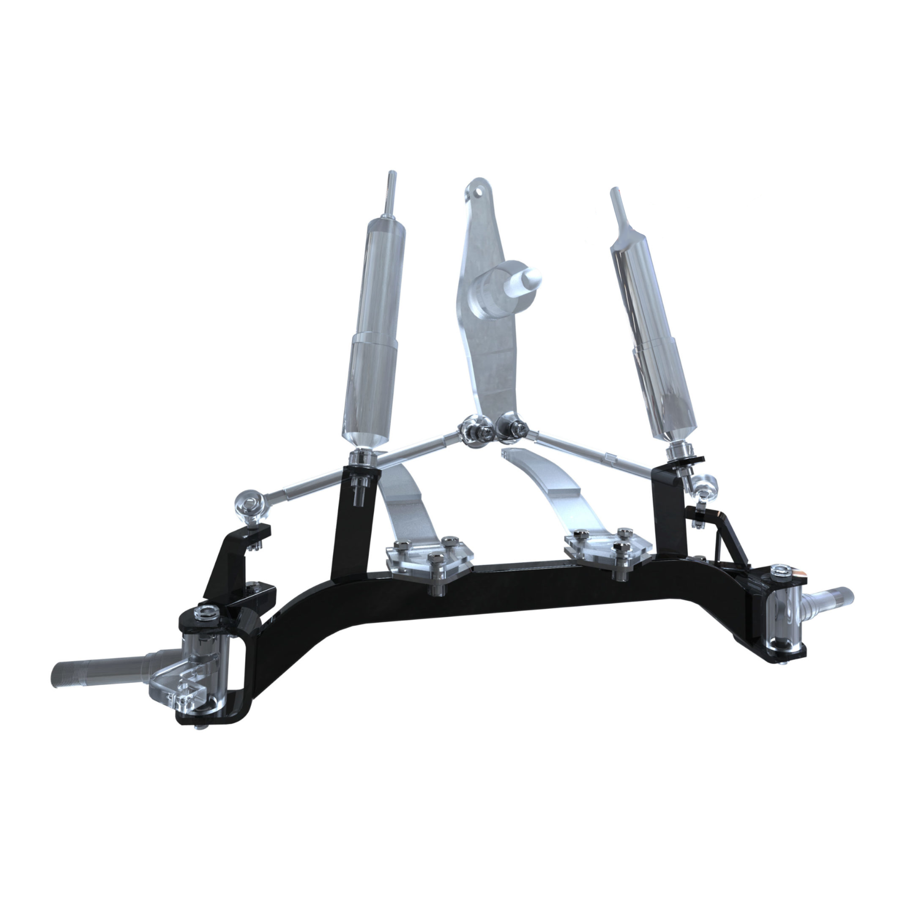 EZGO MPT/ WORKHORSE 1200 (1994 - 2001.5) GAS 6" DROP AXLE LIFT KIT