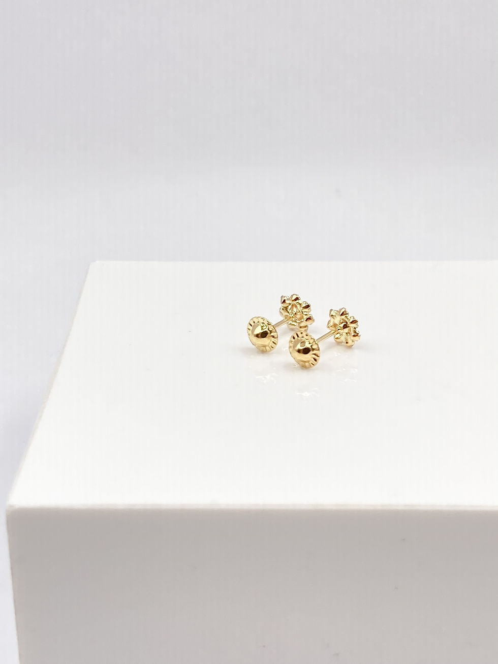 Miniatura: PENDIENTES BEBÉ ORO CIRCONITAS