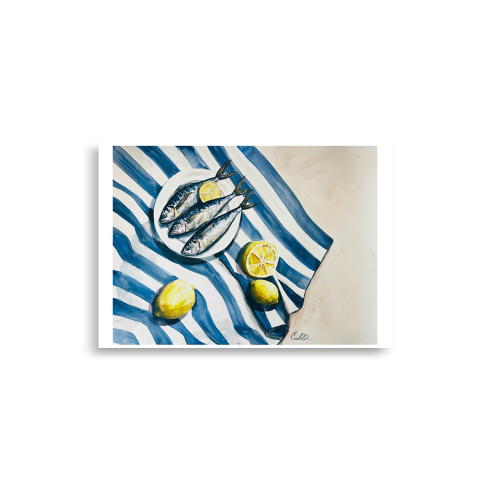 Thumbnail: Citrus & Sardines Print
