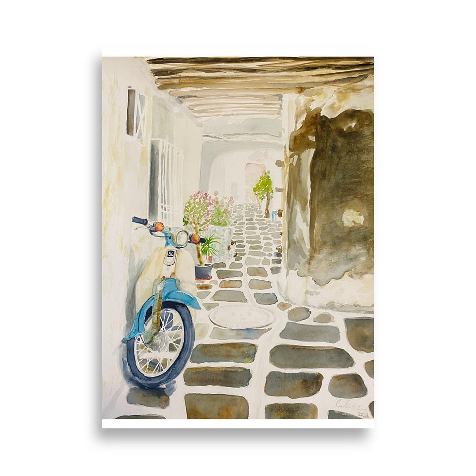 Thumbnail: Midday siesta print 