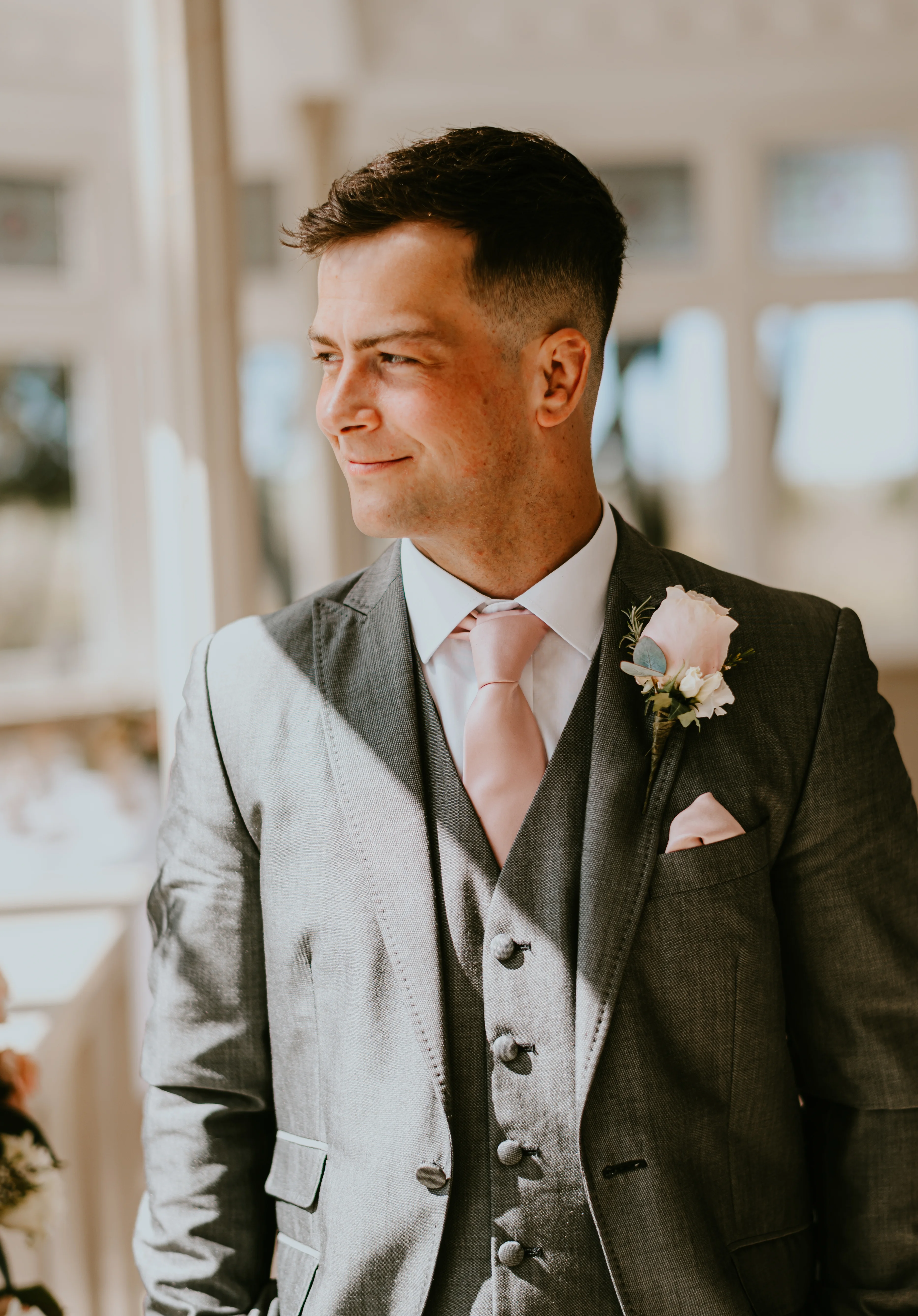 Groom Portrait on wedding day