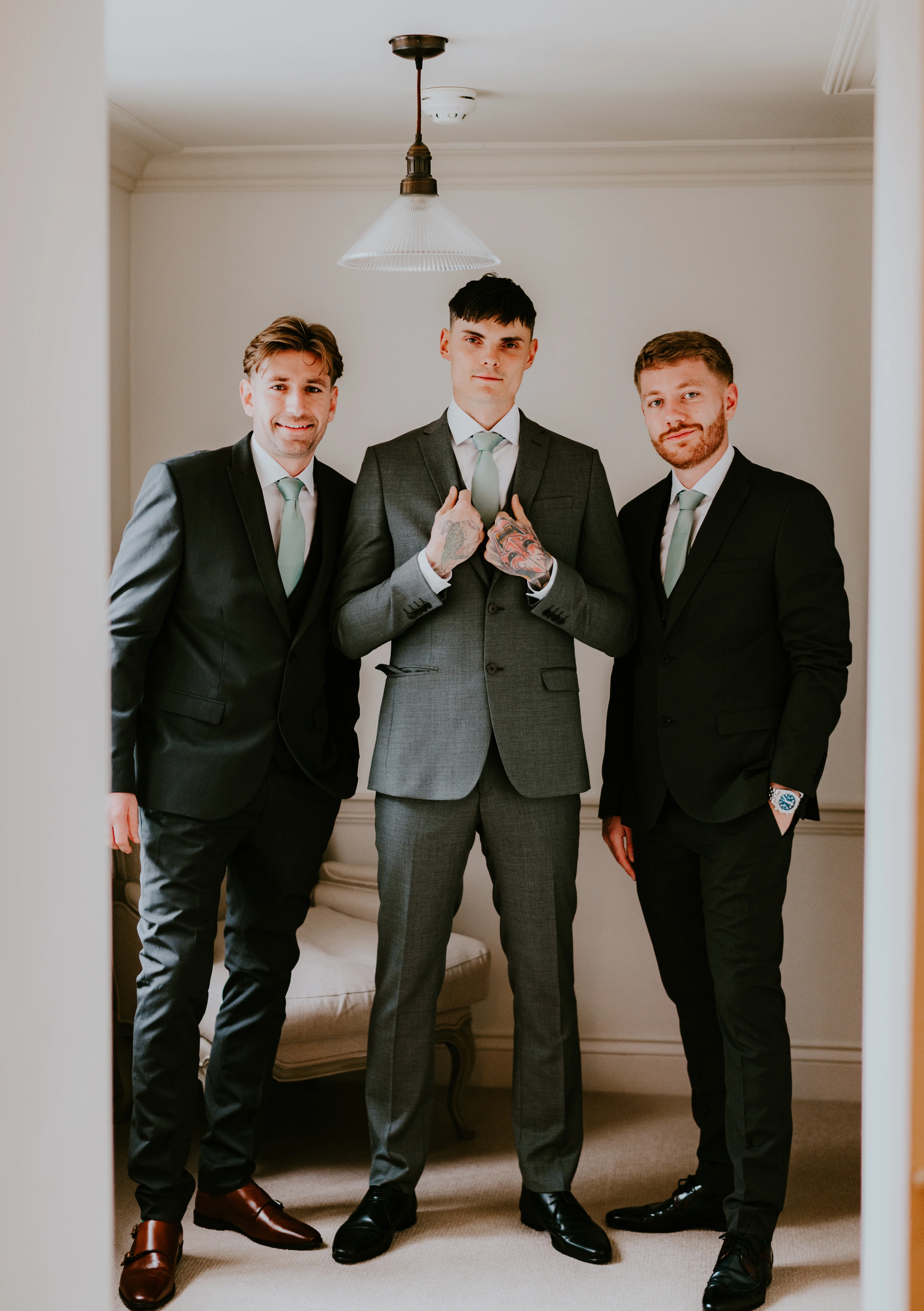 Groom & Groomsmen Portrait