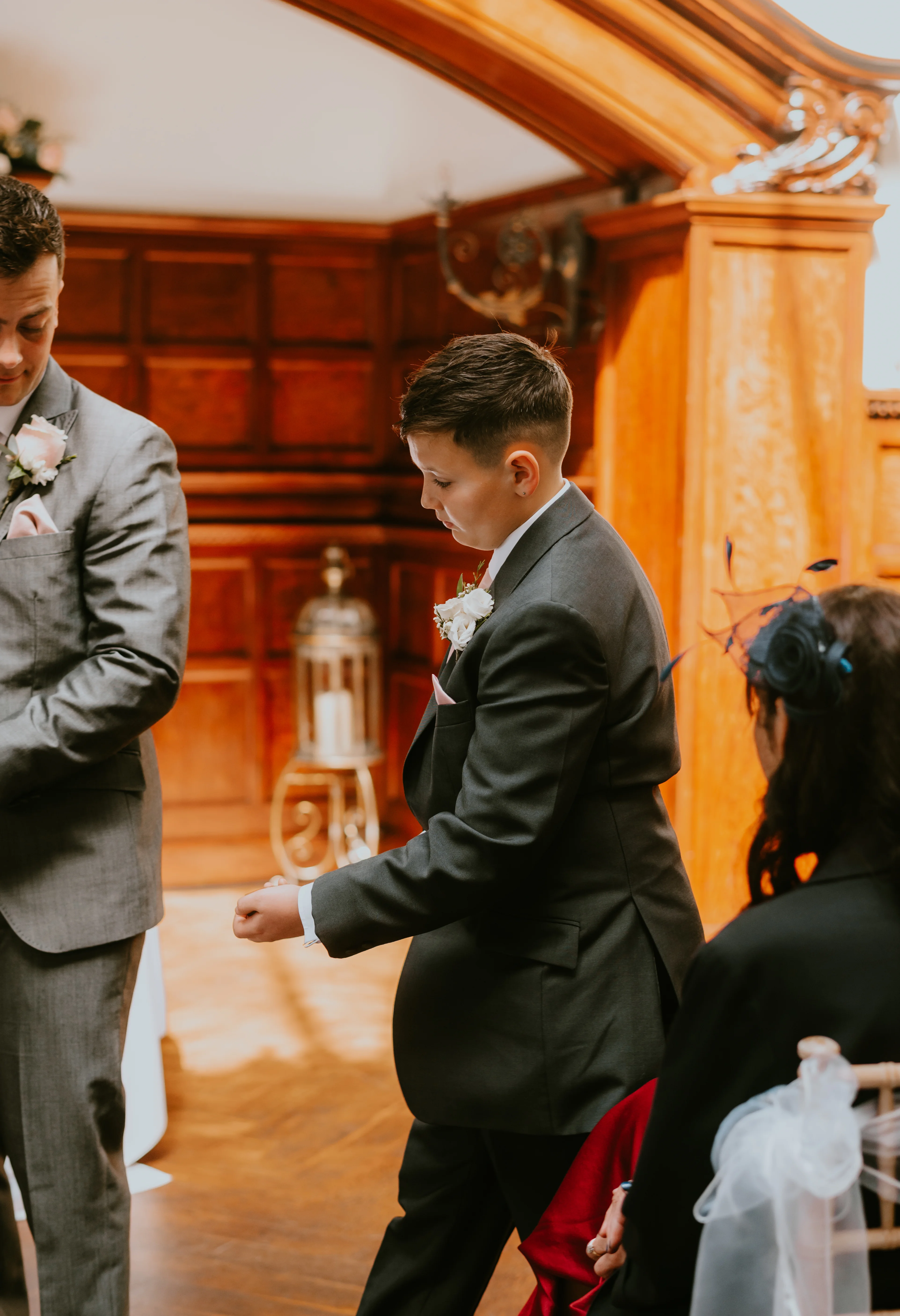 Ceremony giving of rings