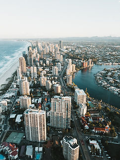 Aerial view of Gold Coast, Queensland, Photo by Rohi Bernard Codillo