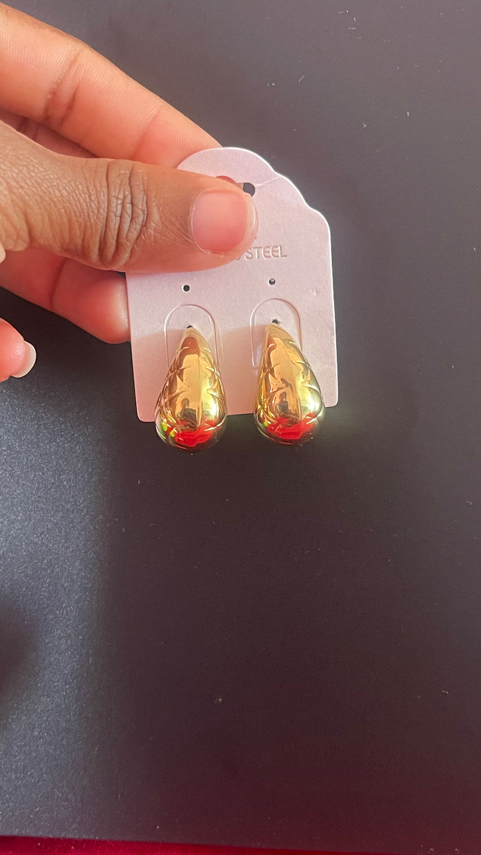 Miniature : AURA – Boucles d’oreilles en acier inoxydable
