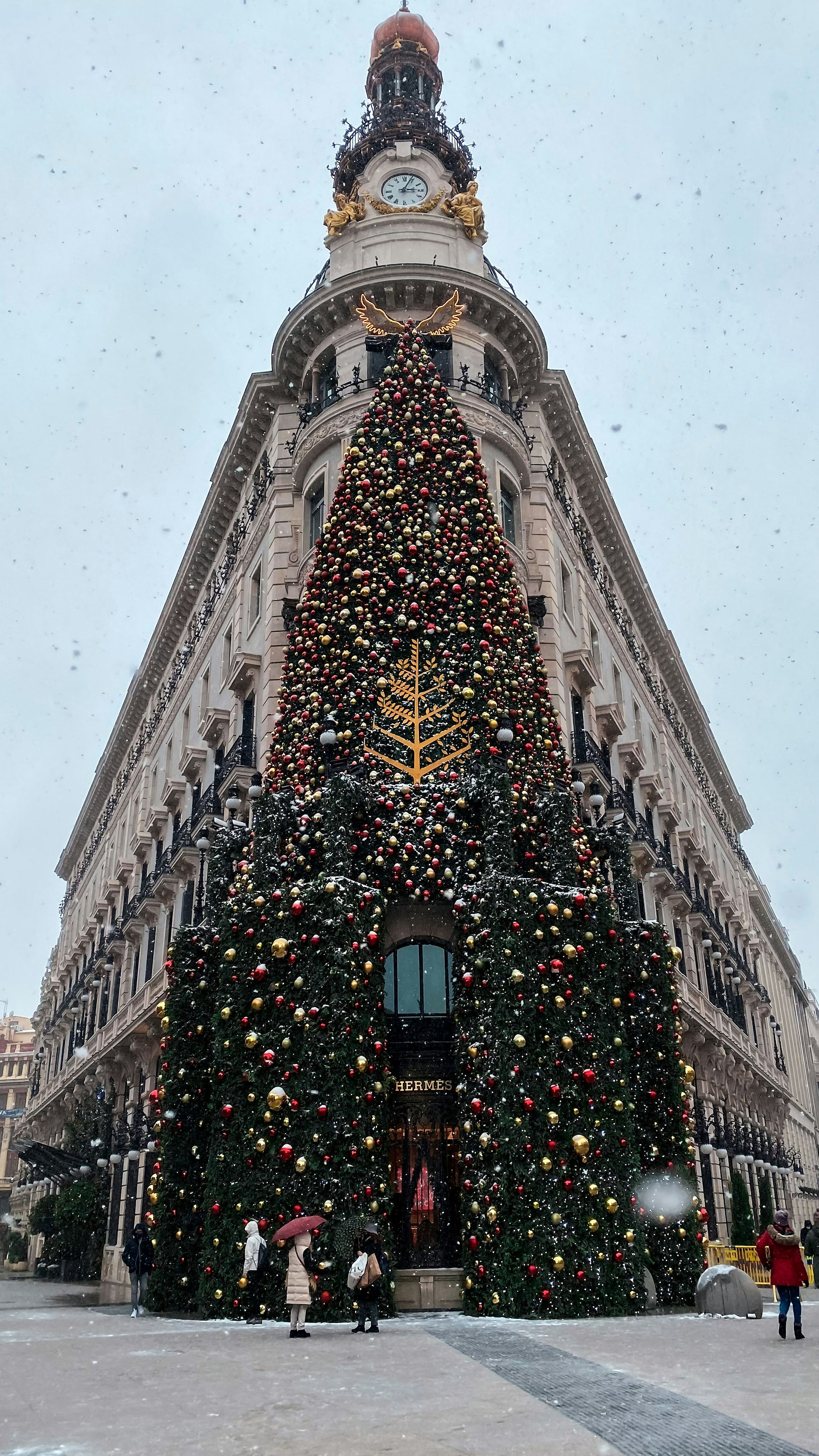 Christmas in Madrid, Spain