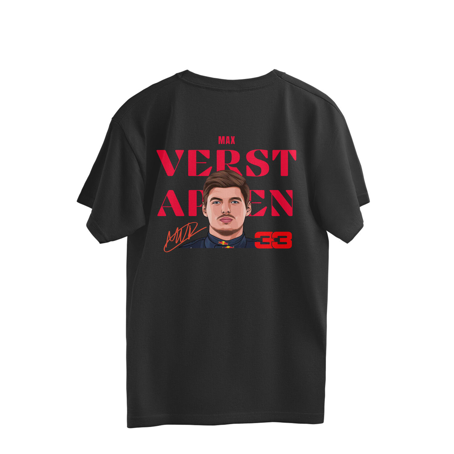 Max Verstappen Red Bull | Oversized Fit