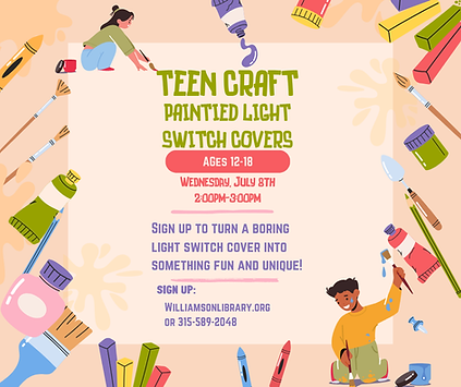 Teen Craft, Painted Light switch covers (Facebook Post).png