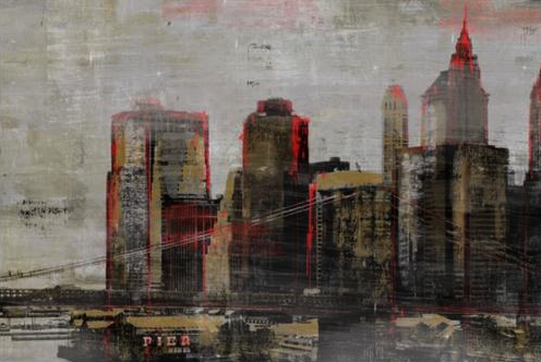 NY SUNSET GEL 60X40