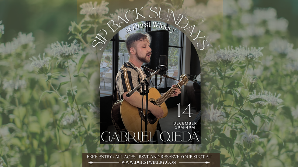 Gabriel Ojeda Live at Durst!