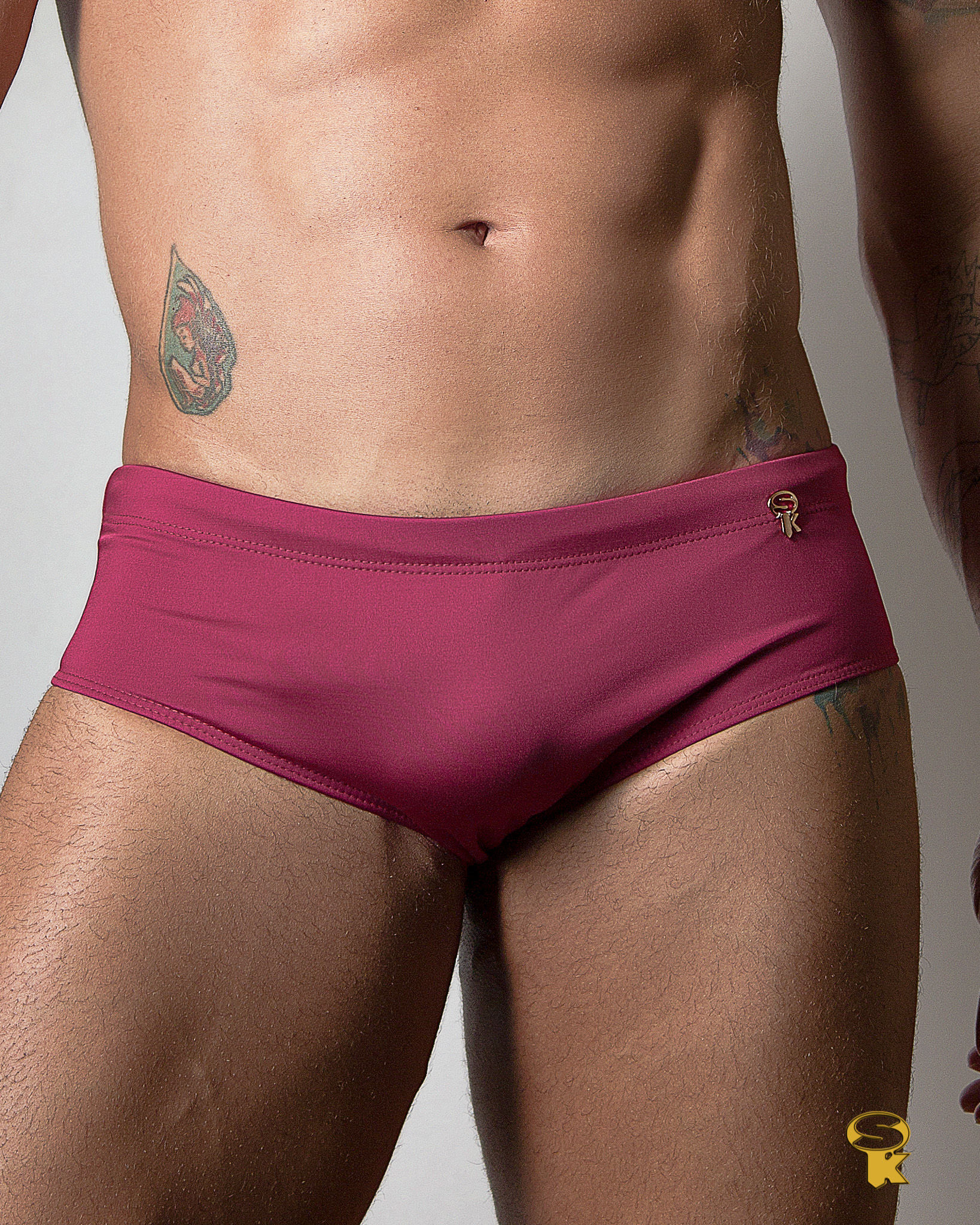 Frente Sunga Clássica Vinho - Wine Special Key Wear