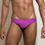 Miniatura: FRENTE SUNGA BIKINI PURPLE  TEXTURIZADA