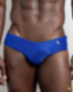 Frente Sunga Slim Ribby Sapphire