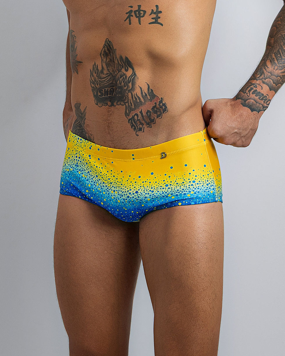 Thumbnail: TRADITIONAL SWIM BRIEF BLUE SUN
