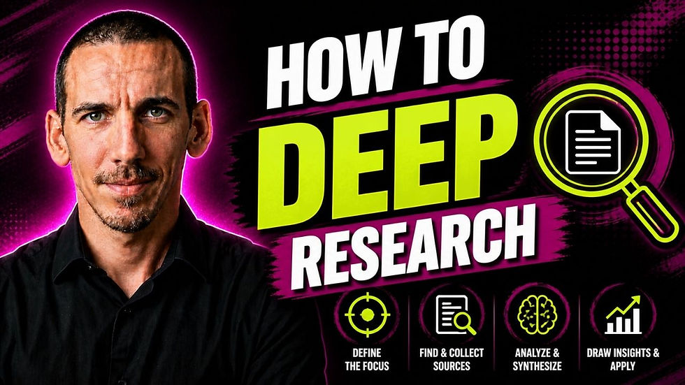 Deep Research für Advertorials: Warum gründliche Recherche den Unterschied macht