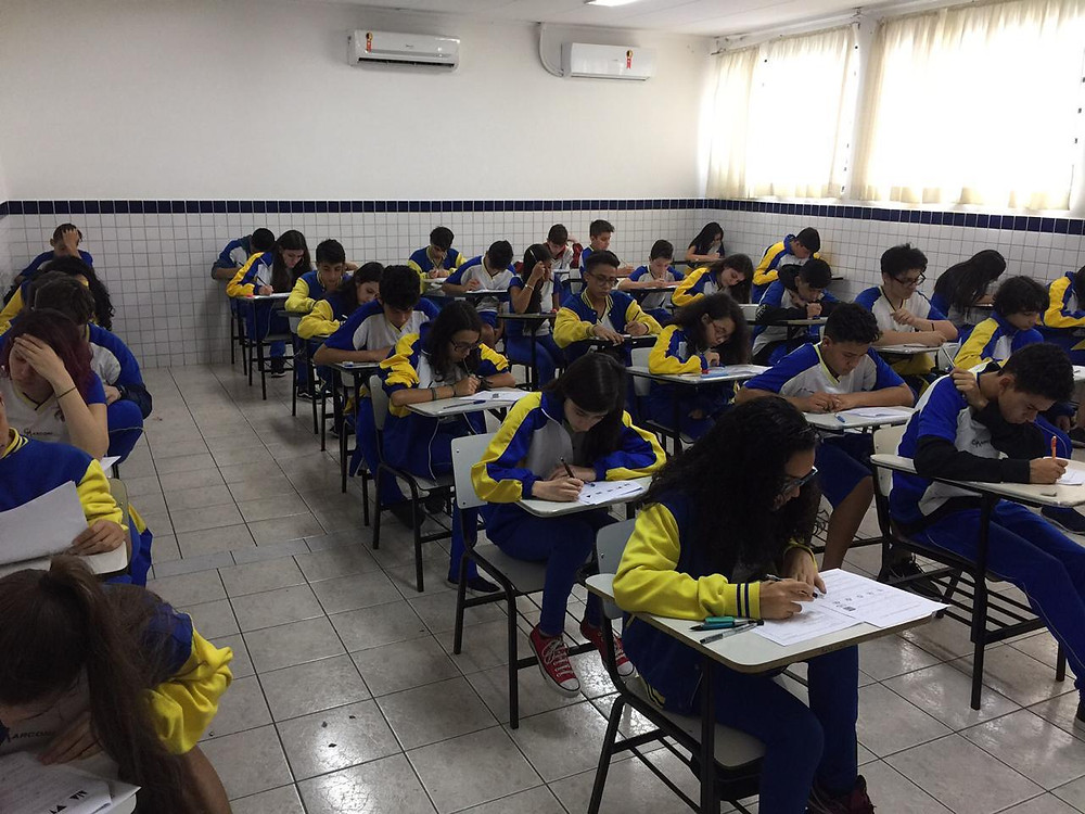 Prova Canguru no Colégio Marconi Guarulhos