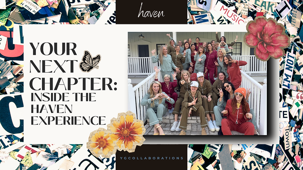 The title for the 2026 YGC Retreat with the women who attended